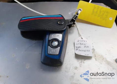 2015 BMW 428I z USA, uszkodzony, nr VIN WBA3N7C56FK224737